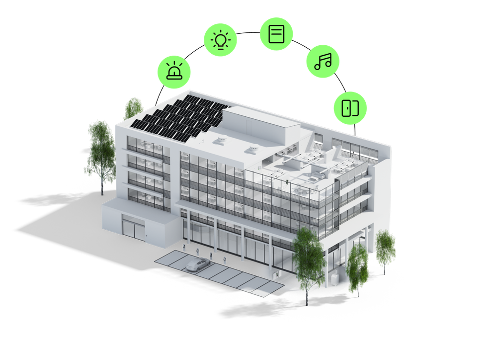 Automatización de edificios e industria