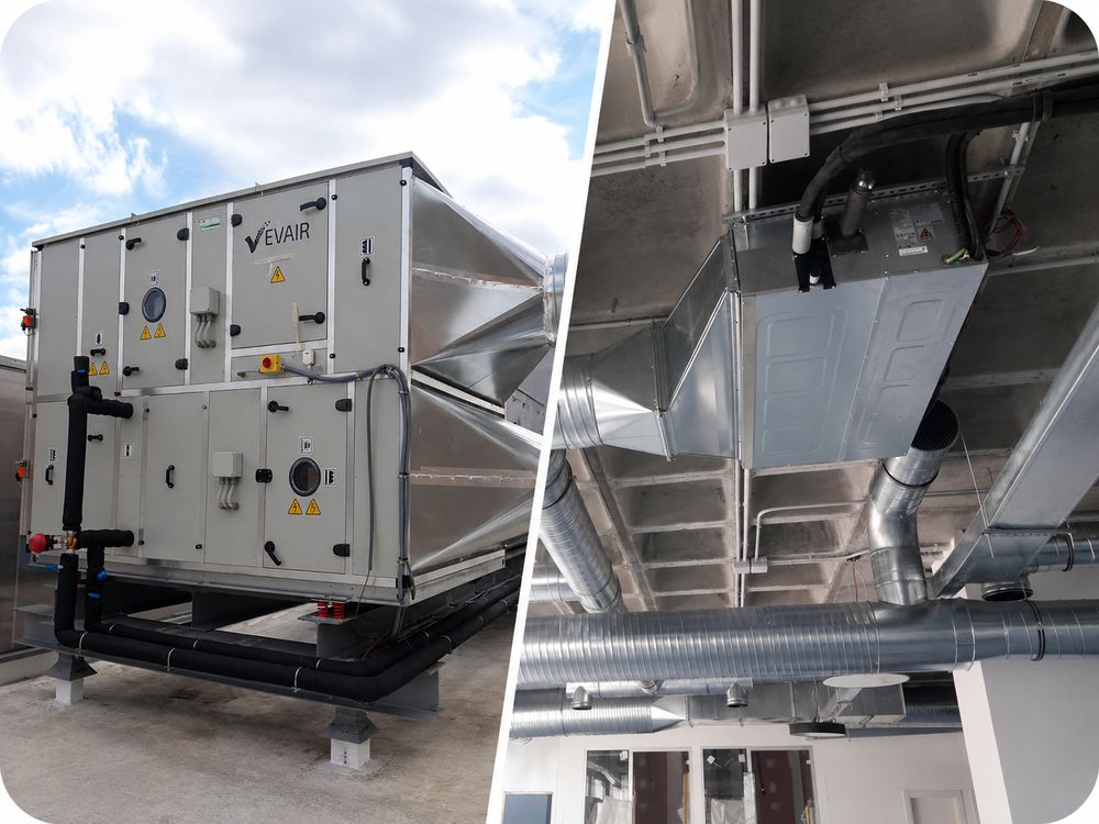 Climatización VRF en centro municipal